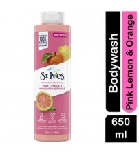 St Ives Pink Lemon & Mandarin Orange Body Wash 650ml